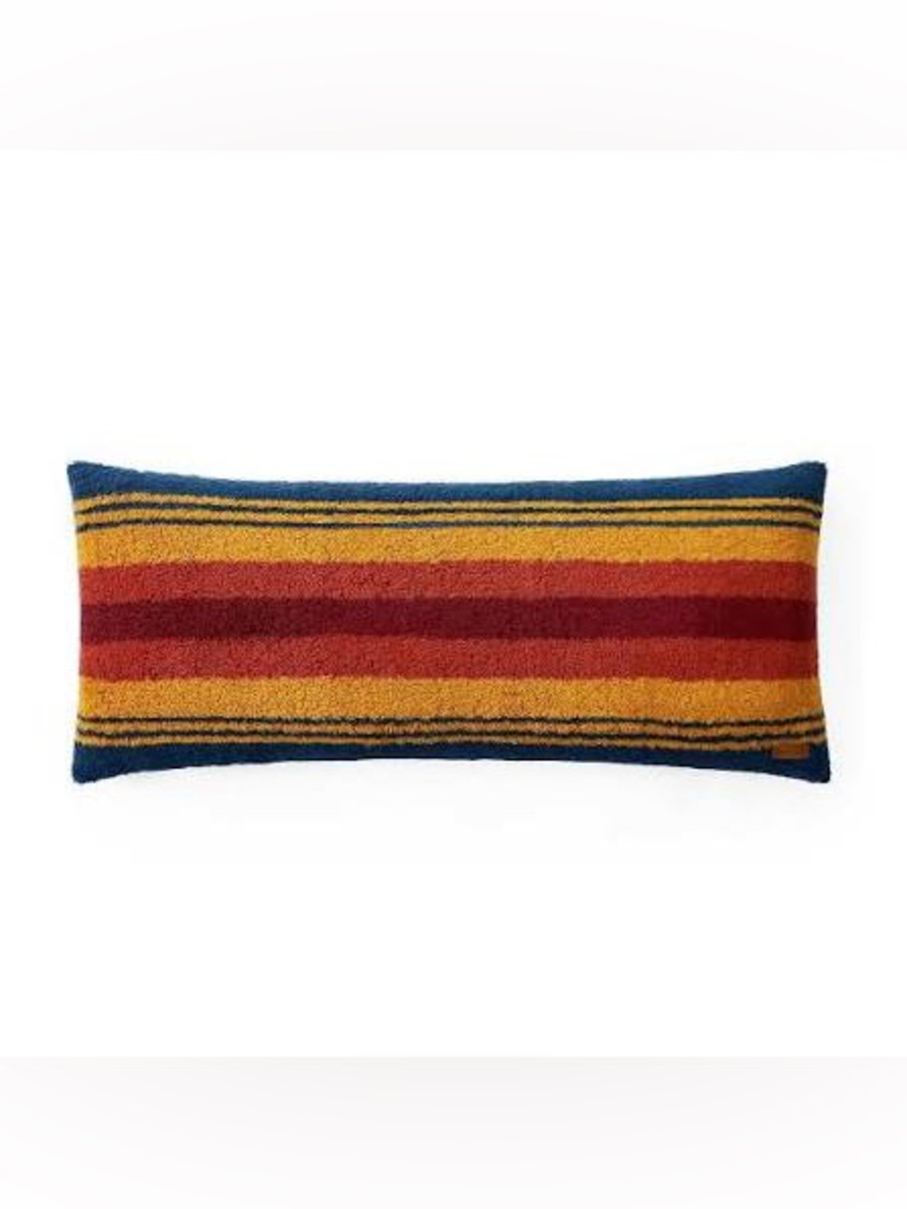 NWT Pendleton Oversized Sherpa Bolster Pillow Grand Canyon Blue